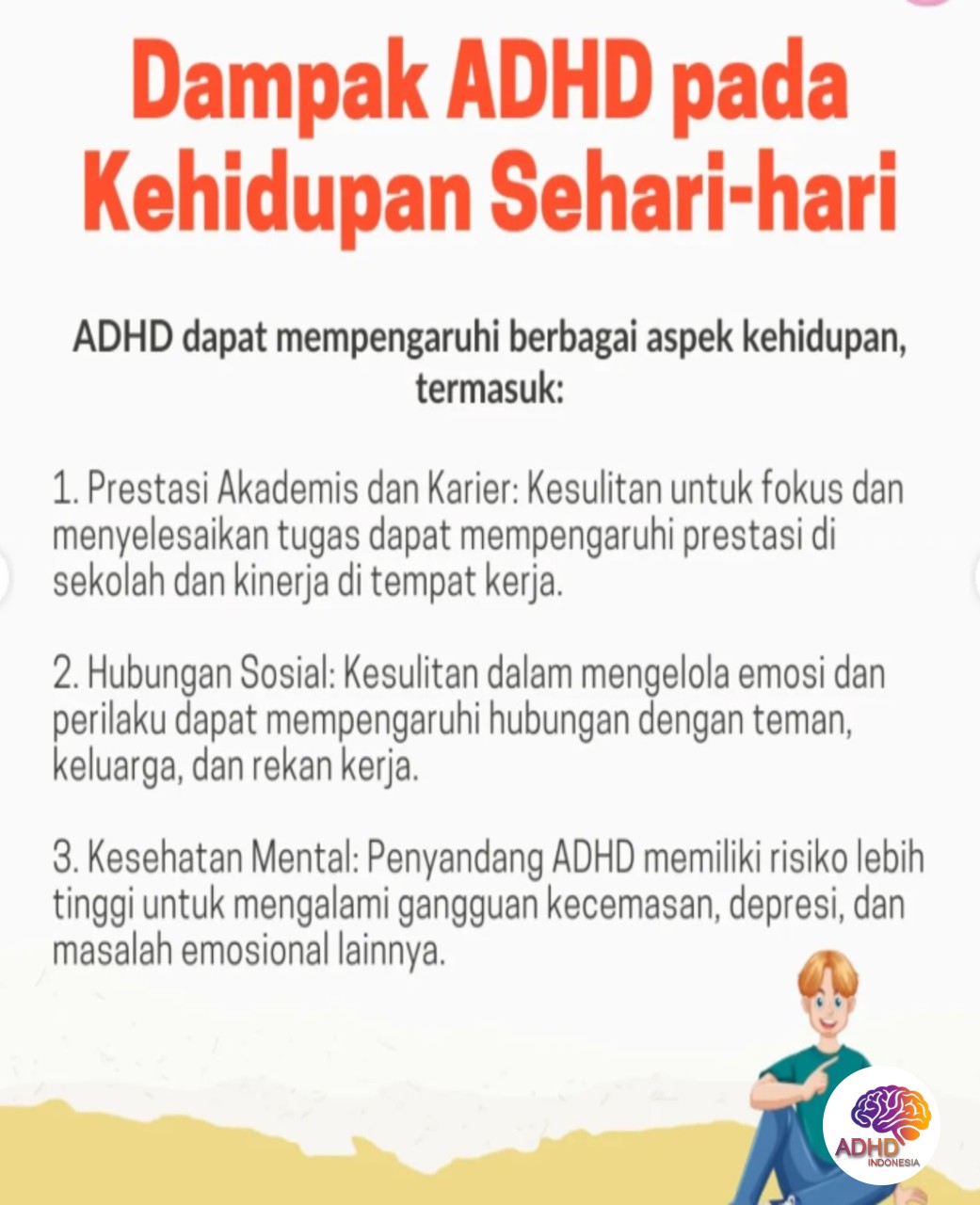 ADHD dan Hubungan Sosial Anak di Lingkungan Sekolah di Kabupaten Siau Tagulandang Biaro